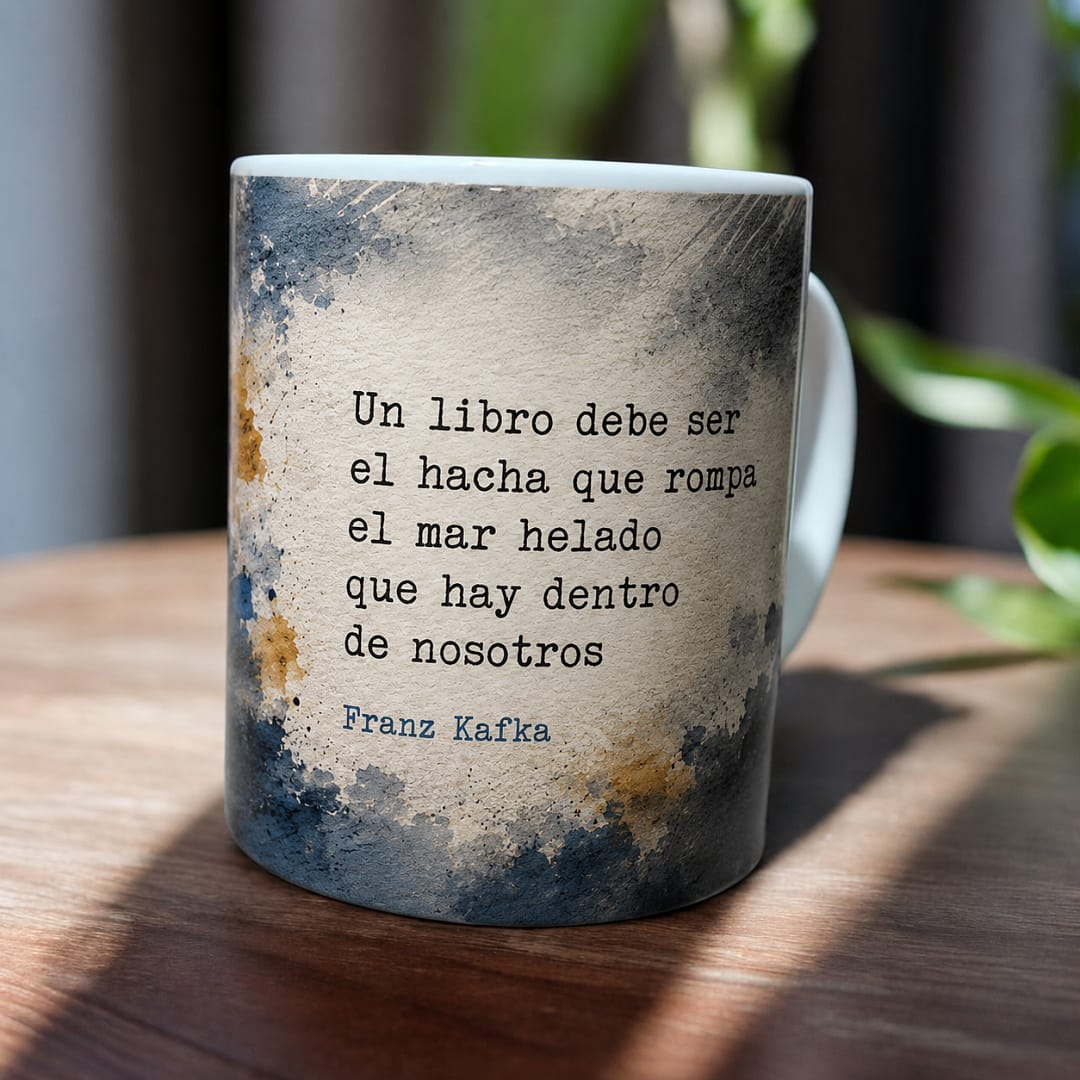 Duo de mug literario Poe + Kafka - Imagen 6