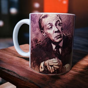 Nuevo Mug Jorge Luis Borges – Edición Exclusiva