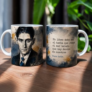 Nuevo mug Franz Kafka - Edición exclusiva