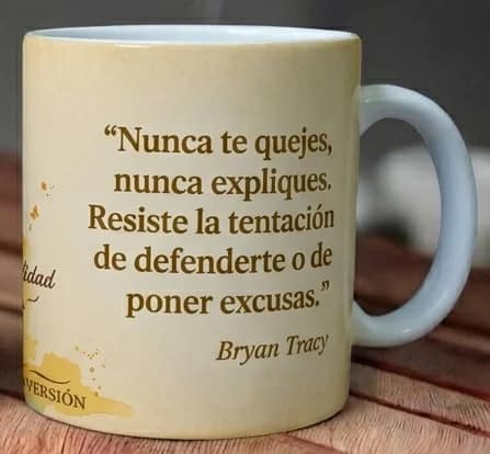 Combo de mugs financiero Robert Kiyosaki - Brian Tracy - Imagen 4