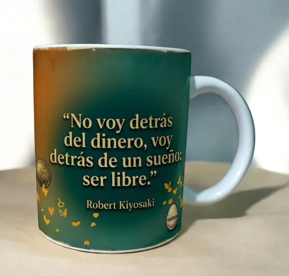Combo de mugs financiero Robert Kiyosaki - Brian Tracy - Imagen 6