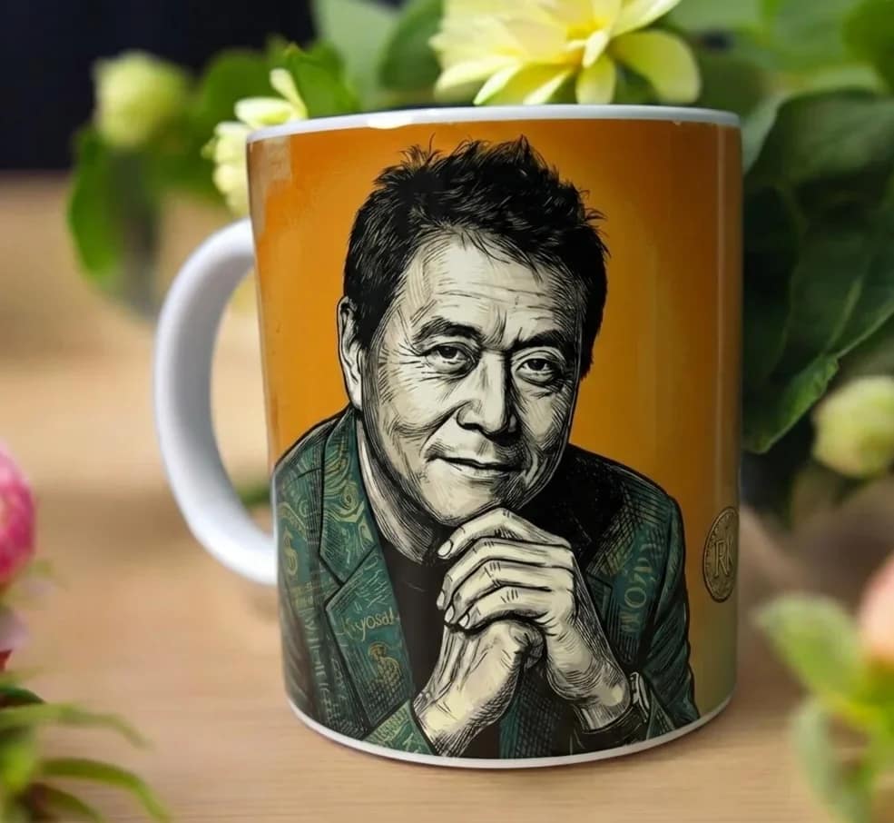 Combo de mugs financiero Robert Kiyosaki - Brian Tracy - Imagen 5